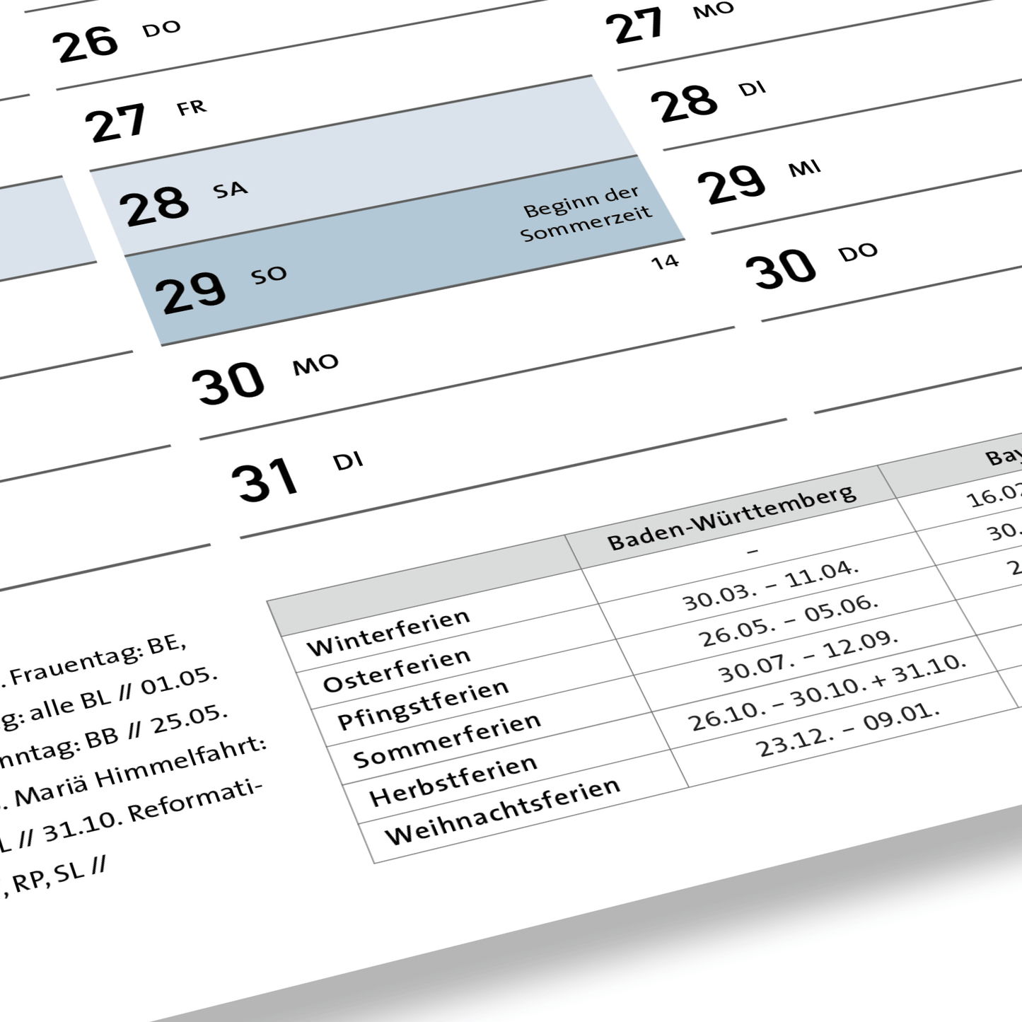 DIN A1 Jahreplaner, Plakatkalender, Jahreskalender 2026 - No2. (84,1 x 59,4 cm)